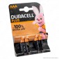Immagine 1 - Duracell Plus Alcaline Ministilo AAA - Blister 4 Batterie