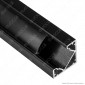 Immagine 1 - V-Tac VT-8114 Profilo Angolare in Alluminio Nero per Strisce LED