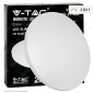 Immagine 1 - V-Tac Gallery VT-8412 Plafoniera LED Rotonda 12W SMD Changing