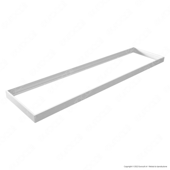 V-Tac Supporto in Plastica per Montaggio a Soffitto di Pannelli LED 120x30 Bianco - SKU 6708 V-Tac Supporto in Plastica per Montaggio a Soffitto di Pannelli LED 120x30 Bianco - SKU 6708