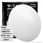 Immagine 1 - V-Tac Gallery VT-8418 Plafoniera LED Rotonda 18W SMD Changing