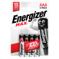 Immagine 1 - Energizer Max LR03 Mini Stilo AAA Micro 1.5V Pile Alcaline - Blister da 4 Batterie