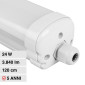 Immagine 1 - V-Tac Evolution VT-1524 Tubo LED Plafoniera 24W Lampadina SMD