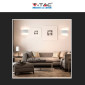 Immagine 6 - V-Tac VT-848 Lampada LED da Muro 7W Wall Light Bianca Applique
