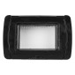 Immagine 1 - MAPAM Placca Idrobox IP55 ART 3P Nero - mod. S8003N - Compatibile con BTicino LIVING