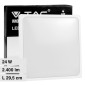 Immagine 1 - V-Tac VT-8624 Plafoniera LED Quadrata 24W SMD IP44 Colore