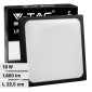 Immagine 1 - V-Tac VT-8618 Plafoniera LED Quadrata 18W SMD IP44 Colore Nero