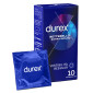 Immagine 1 - Preservativi Durex Settebello Extra Sicuro con Forma Easy On - Confezione da 10 Profilattici