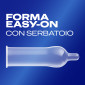 Immagine 8 - Preservativi Durex Settebello XL Extra Large con Forma Easy On - Confezione da 10 Profilattici