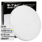 Immagine 1 - V-Tac Smart VT-5138 Plafoniera LED Rotonda 36W SMD RGB+W