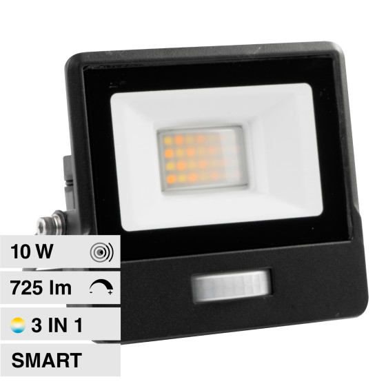 V-Tac Smart VT-5191S Faro LED Wi-Fi Floodlight 10W SMD IP65 CCT V-Tac Smart VT-5191S Faro LED Wi-Fi Floodlight 10W SMD IP65 CCT