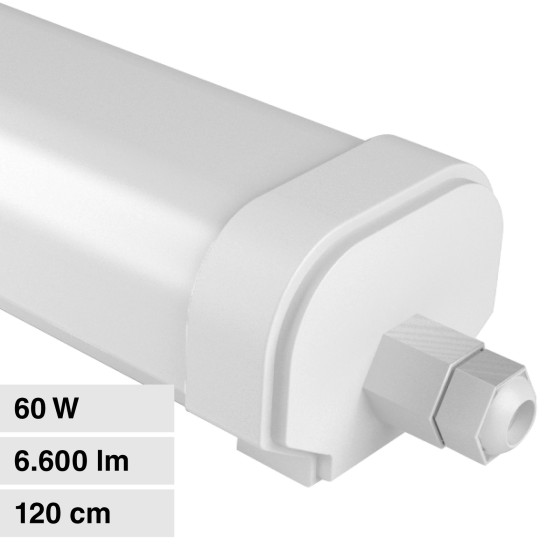 Life Tubo LED Plafoniera 60W Lampadina SMD IP65 120cm - mod. Life Tubo LED Plafoniera 60W Lampadina SMD IP65 120cm - mod.