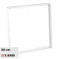 Immagine 1 - V-Tac Supporto in Alluminio per Montaggio a Soffitto di Pannelli LED 60x60 Grigio - SKU 11449