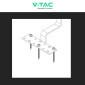 Immagine 4 - V-Tac Viti M6 in Metallo per Installazione Pannelli Solari Fotovoltaici - Confezione da 30 Pezzi - SKU 11393