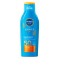 Immagine 1 - Nivea Sun Crema Solare Protect & Bronze Doppia Azione SPF 50 Protezione Alta - Flacone da 200ml