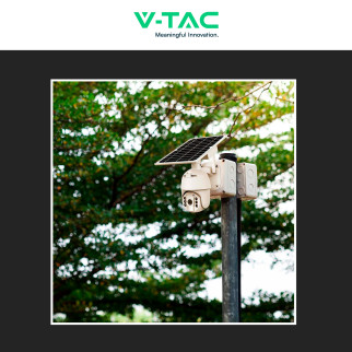 VT-11024-WIFI Telecamera di Sorveglianza PTZ Bianca V-Tac