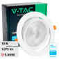 Immagine 1 - V-Tac Pro VT-2-10 Faretto LED COB da Incasso Orientabile Rotondo 10W Chip Samsung Colore Bianco - SKU 21839 / 21840 / 21841