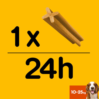 Pedigree Dentastix Medium per l'igiene orale del cane 105 stick