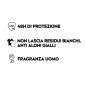Immagine 3 - Nivea Men Black & White Invisible Deodorante Roll-On Uomo 48H Skin Active Protection Ultimate Impact - Flacone da 50ml