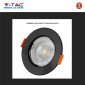 Immagine 8 - V-Tac VT-929 Super Saver Pack 2x Portafaretto Rotondo Fisso da Incasso per Lampadine GU10 e GU5.3 (MR16) Nero - SKU 6641