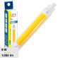 Immagine 1 - Life Lampadina LED R7s 9W Tubolare L118 Slim COB in Vetro - mod. 39.932009C30 / 39.932009N40