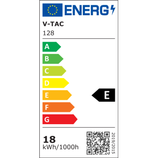 V-Tac PRO VT-298 Lampadina LED E27 18W Bulb A80 Chip Samsung