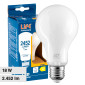 Immagine 1 - Life Lampadina LED E27 Filament 18W Bulb A70 Milky Vetro Bianco - mod. 39.920359CM / 39.920359NM