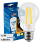 Immagine 1 - Life Lampadina LED E27 12W Bulb A70 Goccia Filament Vetro Trasparente - mod. 39.920357C27 / 39.920357C3