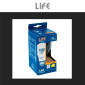 Immagine 7 - Life Lampadina LED E27 12W Bulb A70 Goccia Filament Vetro Trasparente - mod. 39.920357C27 / 39.920357C3