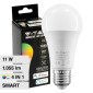Immagine 1 - V-Tac Smart VT-5113 Lampadina LED Wi-Fi E27 11W Bulb A60 Goccia RGB+W Changing Color CCT Dimmerabile - SKU 212752