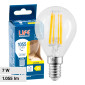 Immagine 1 - Life Lampadina LED E14 Filament 7W Minisfera P45 MiniGlobo in Vetro - mod. 39.920250C27 / 39.920250C30 / 39.920250N40