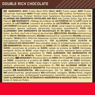 Gold Standard Proteine Doppio Cioccolato Optimum Nutrition