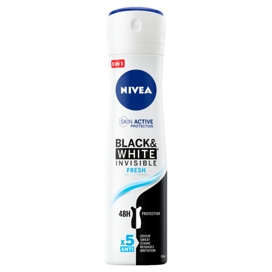 Black & White Invisible Fresh Deodorante Spray Antitraspirante Nivea Black & White Invisible Fresh Deodorante Spray Antitraspirante Nivea