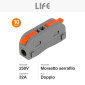Immagine 2 - Life Connettori Universali 2 Poli a 1 Posizione - Confezione da 10 - mod. 38.3005021