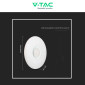 Immagine 6 - V-Tac Gallery VT-8405 Plafoniera LED Rotonda 20W/40W SMD CCT 3in1 Effetto Cielo Stellato Dimmerabile Telecomando - SKU 2114941