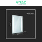 Immagine 7 - V-Tac VT-8800 Lampada LED a Specchio Rettangolare 42W IP44 con Sistema Anti appannamento - SKU 2140471