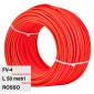 Immagine 1 - V-Tac Cavo FV-4 di Collegamento per Pannelli Solari Fotovoltaici Colore Rosso - Bobina da 50 metri - SKU 11821