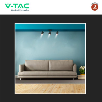 VT-818 Lampada LED Parete 15W SMD Colore Nero V-Tac