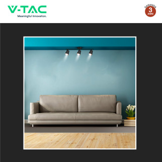 VT-818 Lampada LED Parete 15W SMD Colore Nero V-Tac