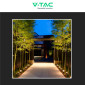 Immagine 7 - V-Tac VT-830 Lampada LED da Giardino 10W COB CREE Lampione Bollard da Terra IP65 Colore Nero - SKU 128322 / 128323 / 128324