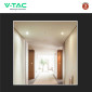 Immagine 4 - V-Tac VT-931 Portafaretto Rotondo Fisso da Incasso per Lampadine GU10 e GU5.3 (MR16) Bianco e Nero - SKU 6645