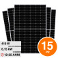 Immagine 3 - V-Tac Kit Pannelli Solari Fotovoltaici 410W Monocristallini IP68 - SKU 11910 / 1191015 / 1191012 / 119109 [TERMINATO]