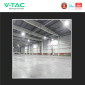 Immagine 4 - V-Tac Pro VT-9119 Lampada Industriale LED UFO Shape 100W SMD High Bay IP65 Dimmerabile - SKU 7655