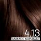 Immagine 5 - Franck Provost Tinta Permanente Riutilizzabile per Capelli con Trattamento di Bellezza Colore 4.13 Castano Naturale