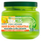 Immagine 1 - Garnier Fructis Hair Bomb Cheratina Maschera Ultra Lisciante per Capelli Crespi con Olio di Argan - Barattolo da 320ml