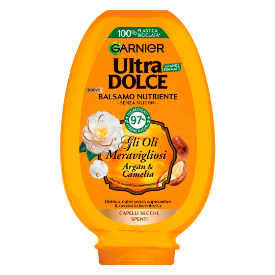 Garnier Ultra Dolce Balsamo Nutriente Gli Oli Meravigliosi 360ml Garnier Ultra Dolce Balsamo Nutriente Gli Oli Meravigliosi 360ml