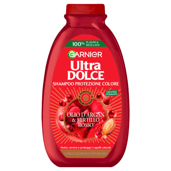 Garnier Ultra Dolce Shampoo Protezione Colore per Capelli Colorati Garnier Ultra Dolce Shampoo Protezione Colore per Capelli Colorati
