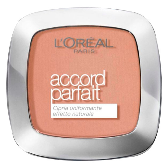 Cipria Uniformante Accord Parfait 7.D/7.2 Cannelle L'Oréal Paris Cipria Uniformante Accord Parfait 7.D/7.2 Cannelle L'Oréal Paris