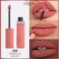 Immagine 3 - L'Oréal Paris Infaillible Matte Resistance Rossetto Liquido Idratante con Acido Ialuronico Colore 210 Tropical Vacay