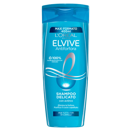 L'Oréal Paris Elvive Antiforfora Shampoo Delicato Purificante 400ml L'Oréal Paris Elvive Antiforfora Shampoo Delicato Purificante 400ml